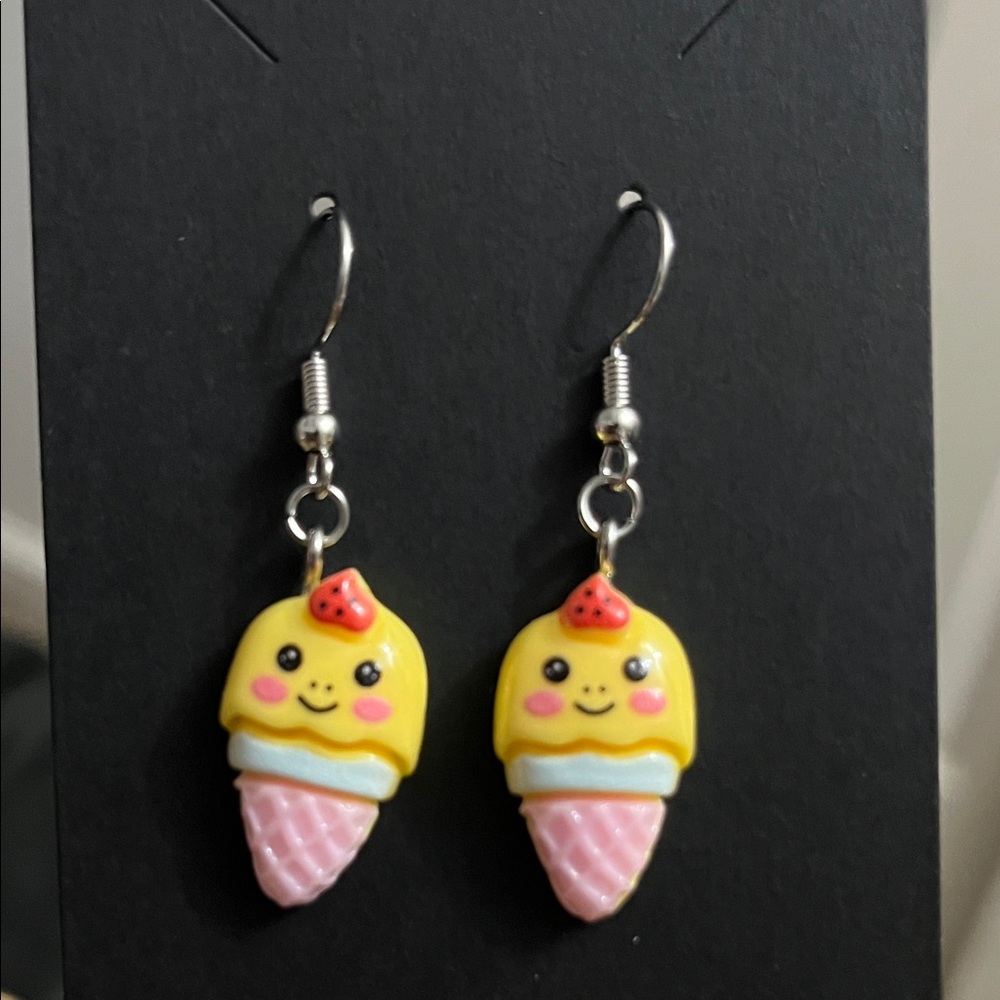 Cute Little Ice Cream Earrings